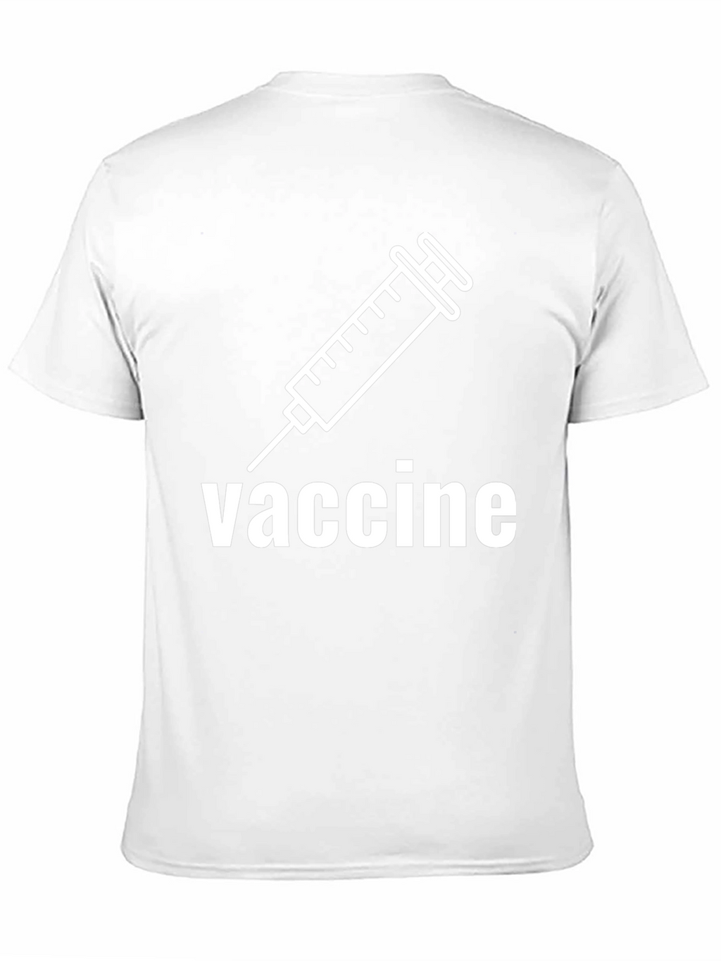 Vaccine Graphic Black T-Shirt