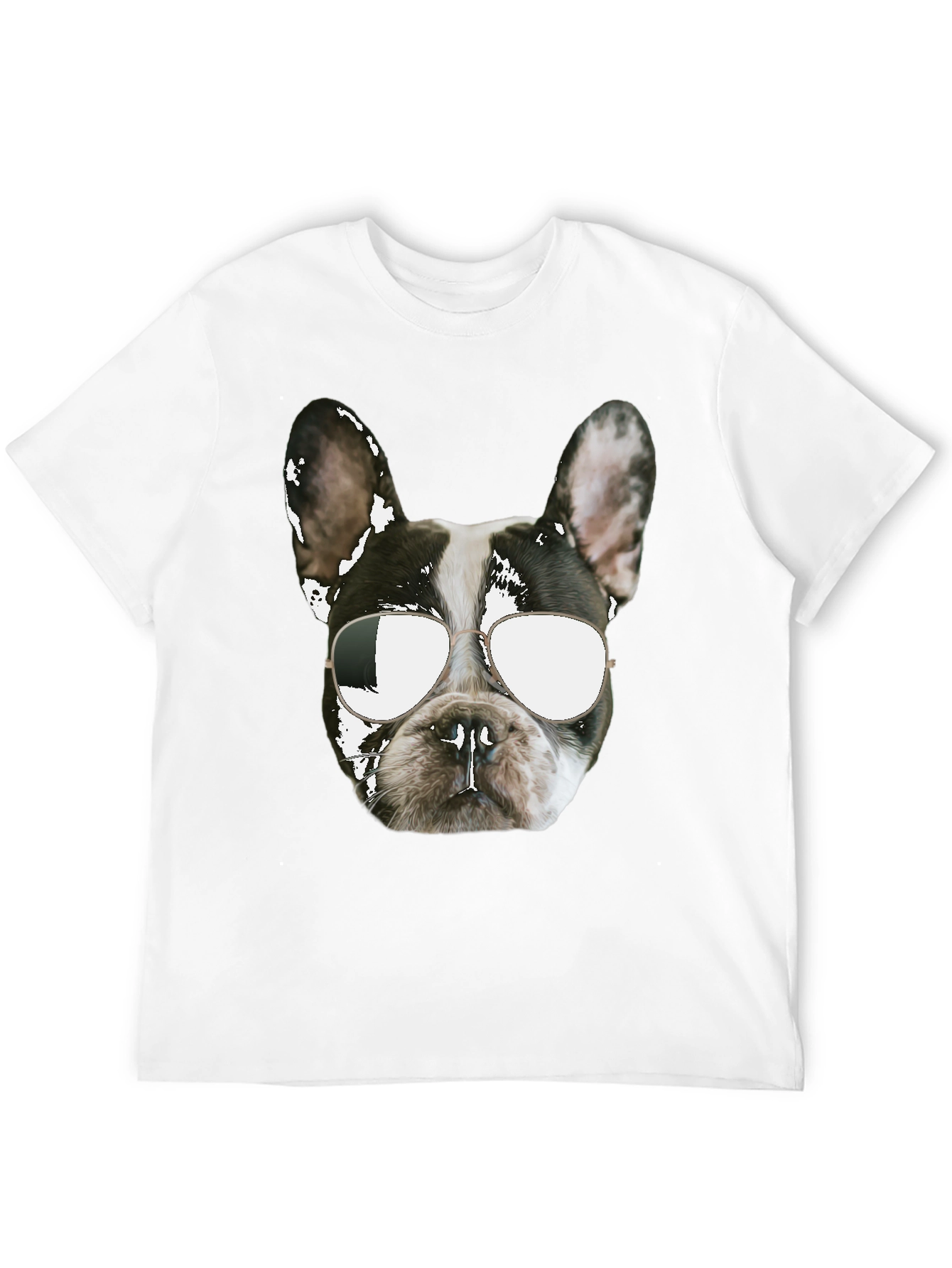 Cool Dog Graphic Tee - Black