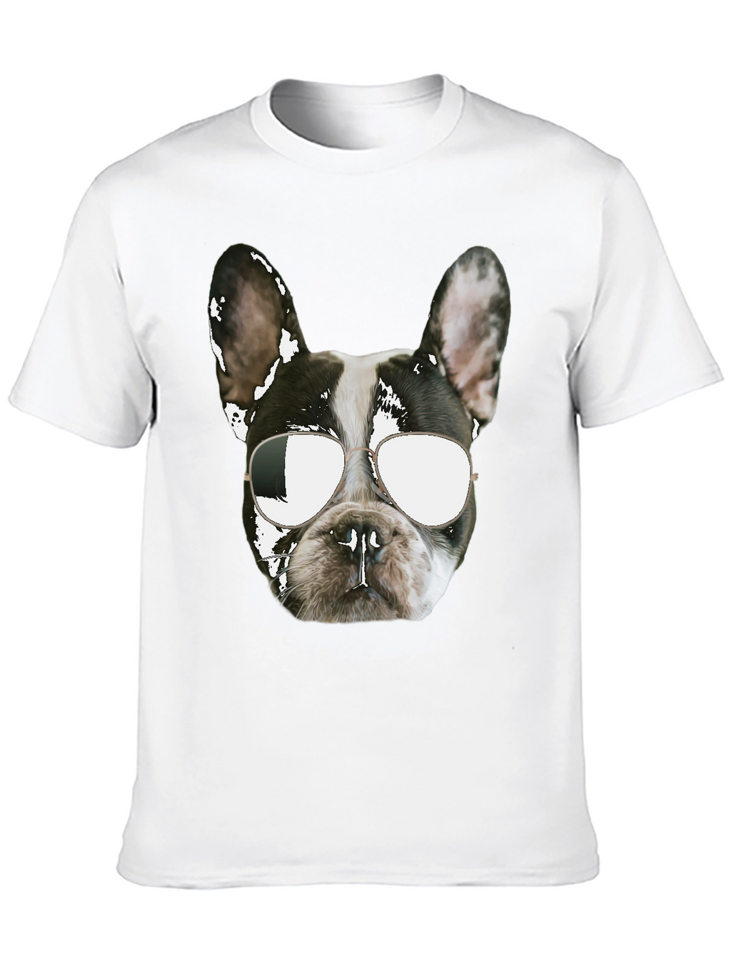 Cool Dog Graphic Tee - Black