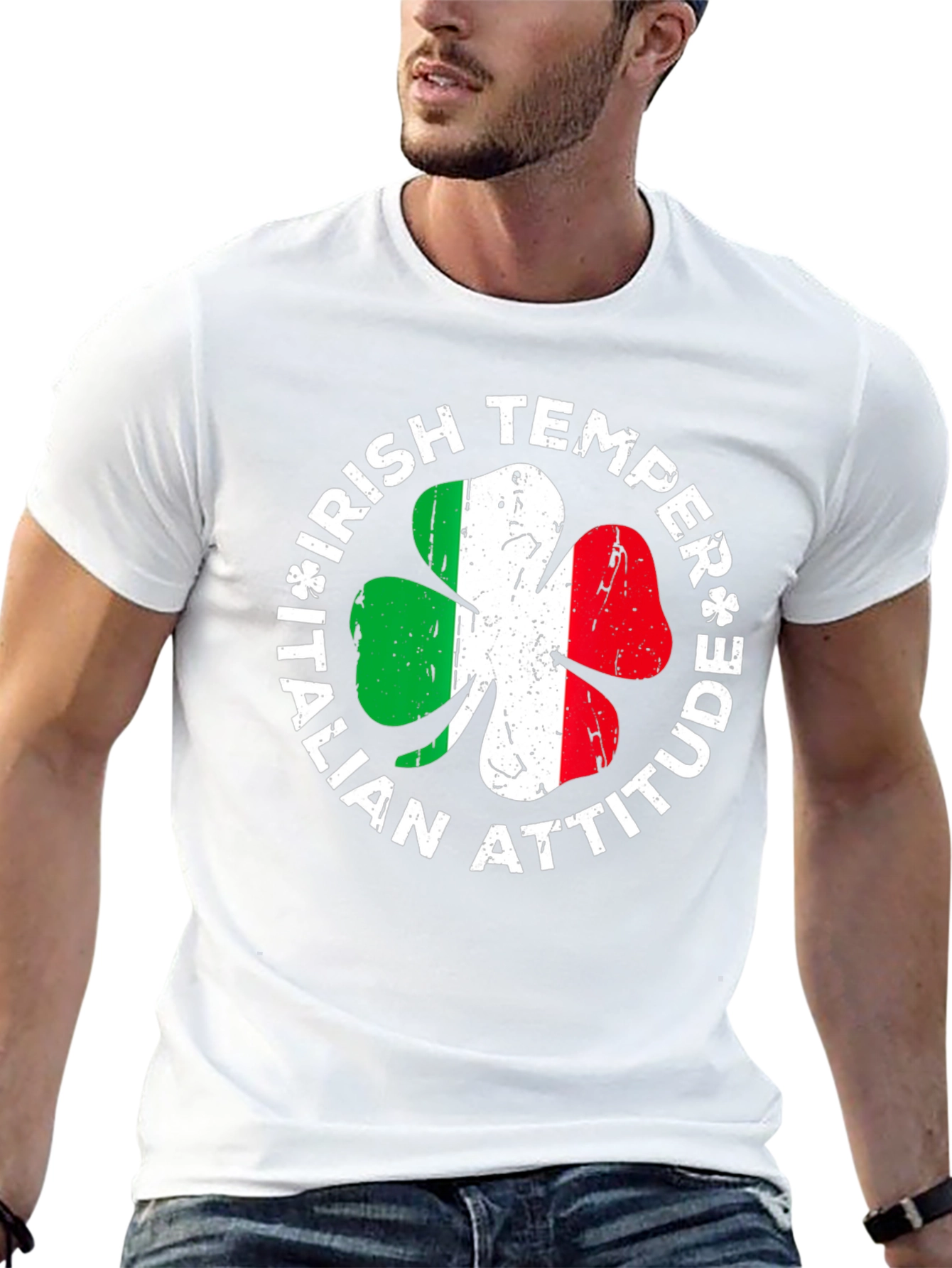 Irish Temper Italian Attitude T-Shirt