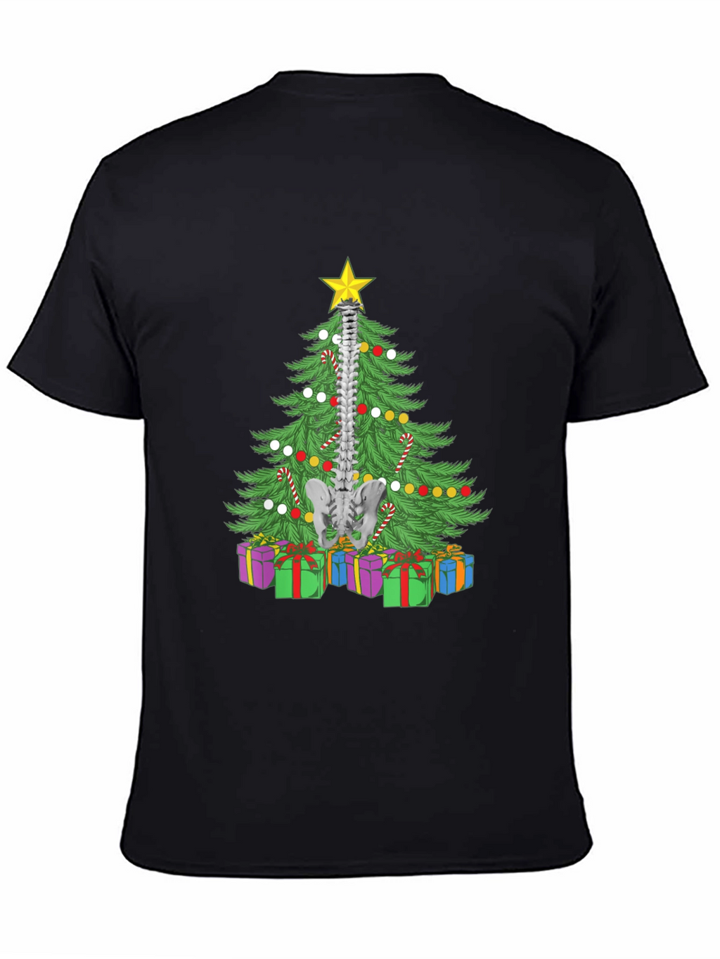 Chiropractor Christmas Tree T-Shirt