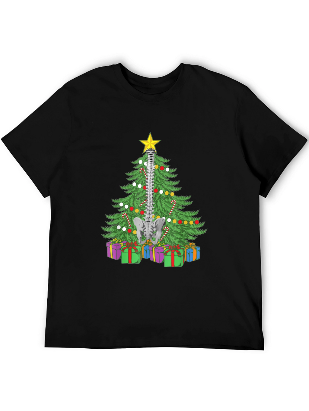 Chiropractor Christmas Tree T-Shirt