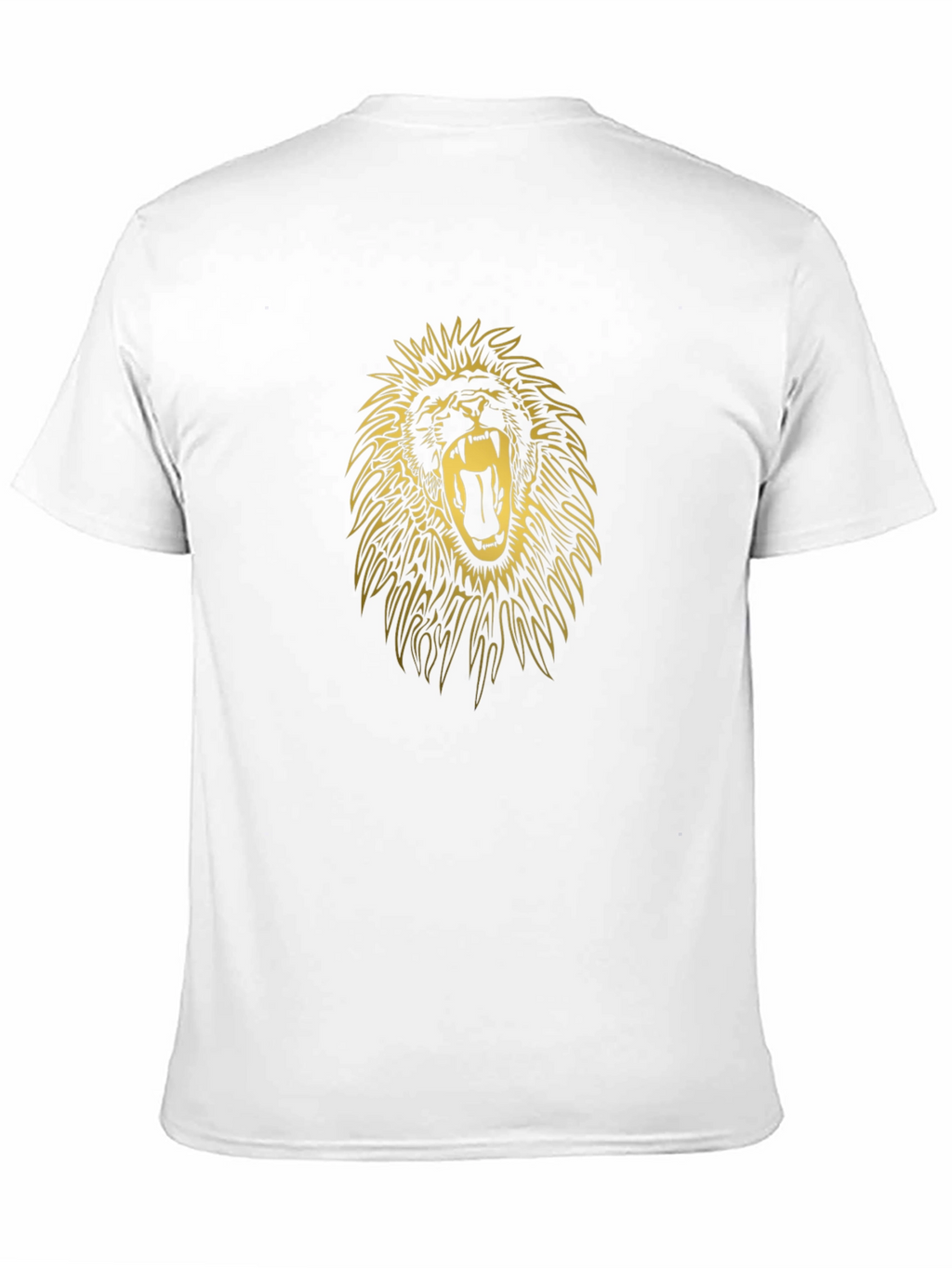 Lion Roar Graphic Tee - Black