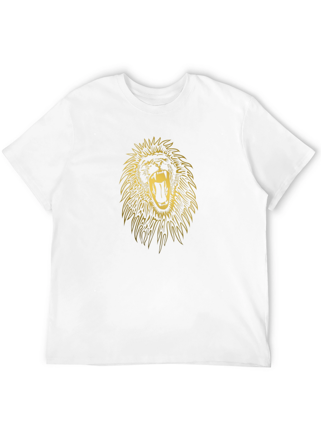 Lion Roar Graphic Tee - Black