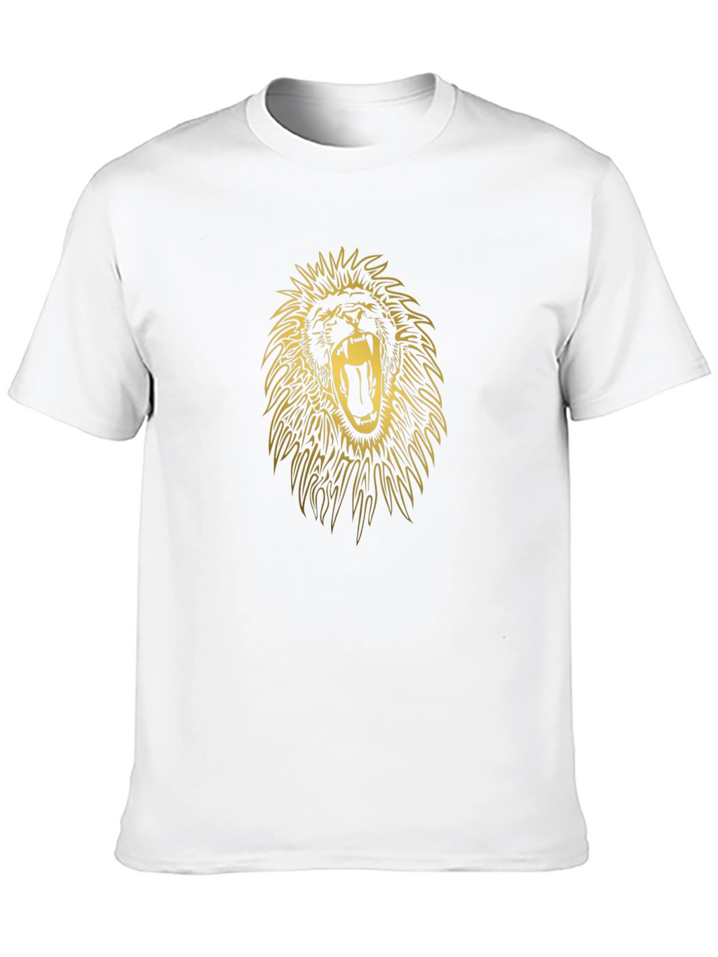 Lion Roar Graphic Tee - Black