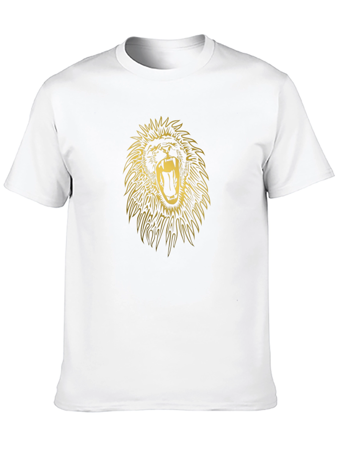 Lion Roar Graphic Tee - Black