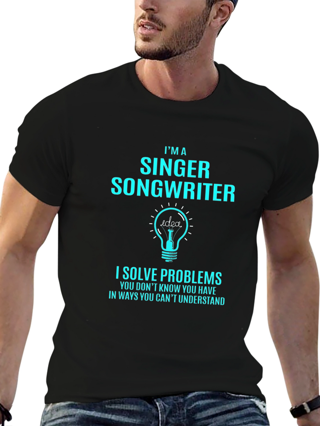 Singer Songwriter Problem Solver T-Shirt
