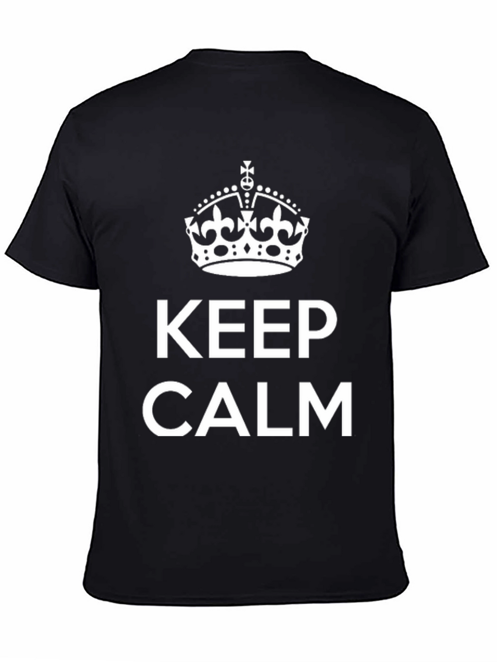 Keep Calm Crown Graphic T-Shirt