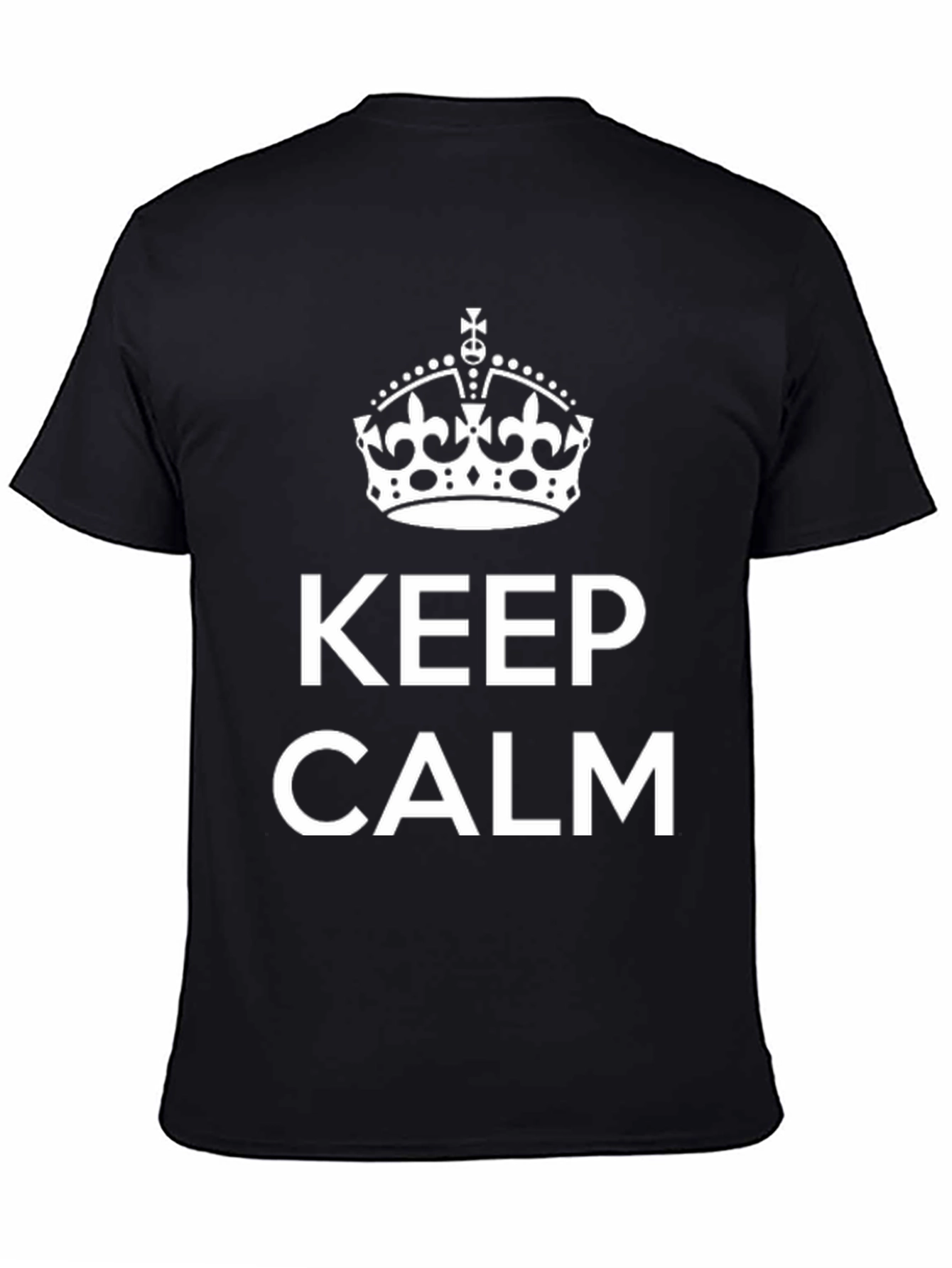 Keep Calm Crown Graphic T-Shirt