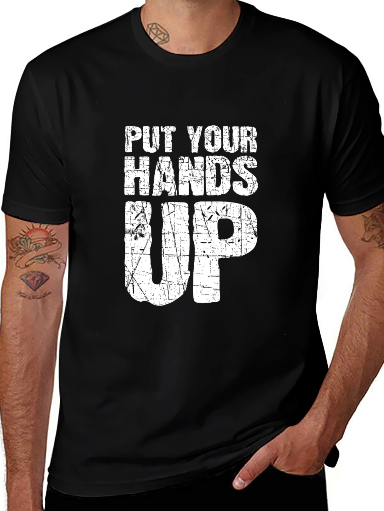 Put Your Hands Up Graphic Tee
