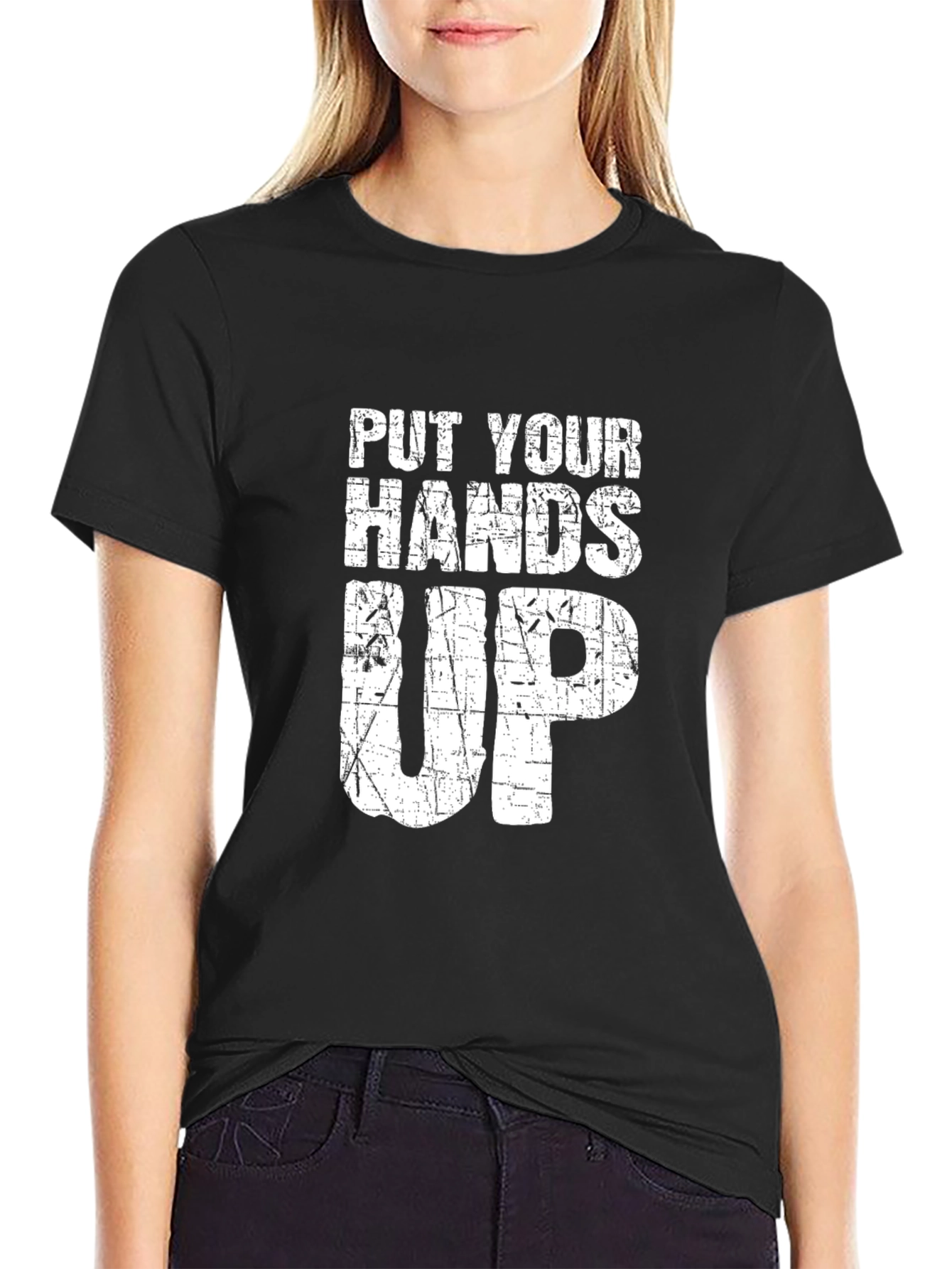 Put Your Hands Up Graphic Tee
