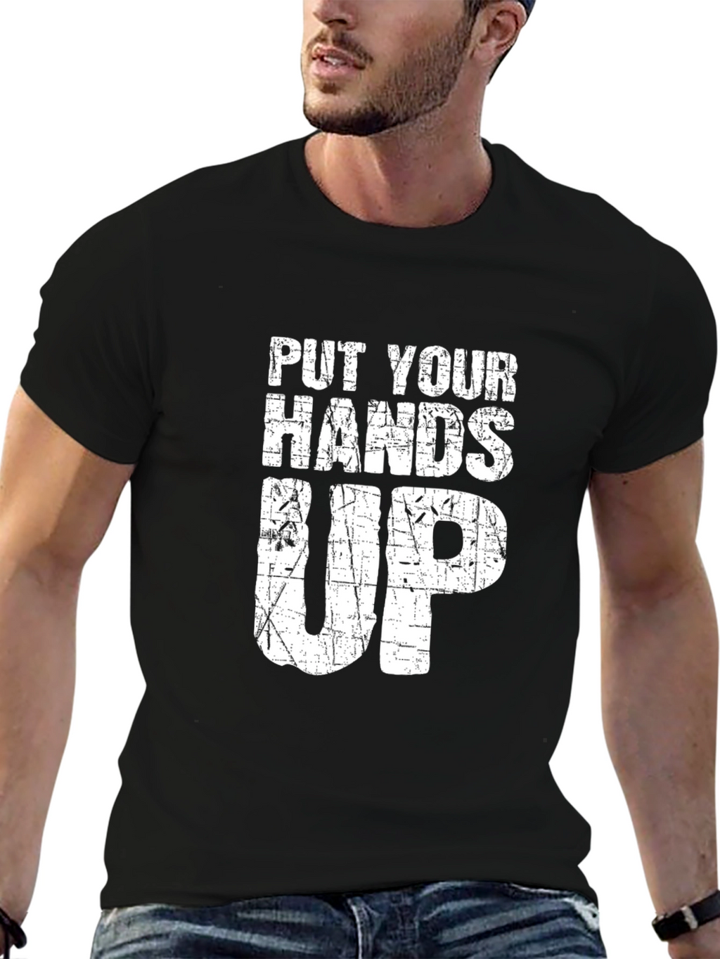 Put Your Hands Up Graphic Tee