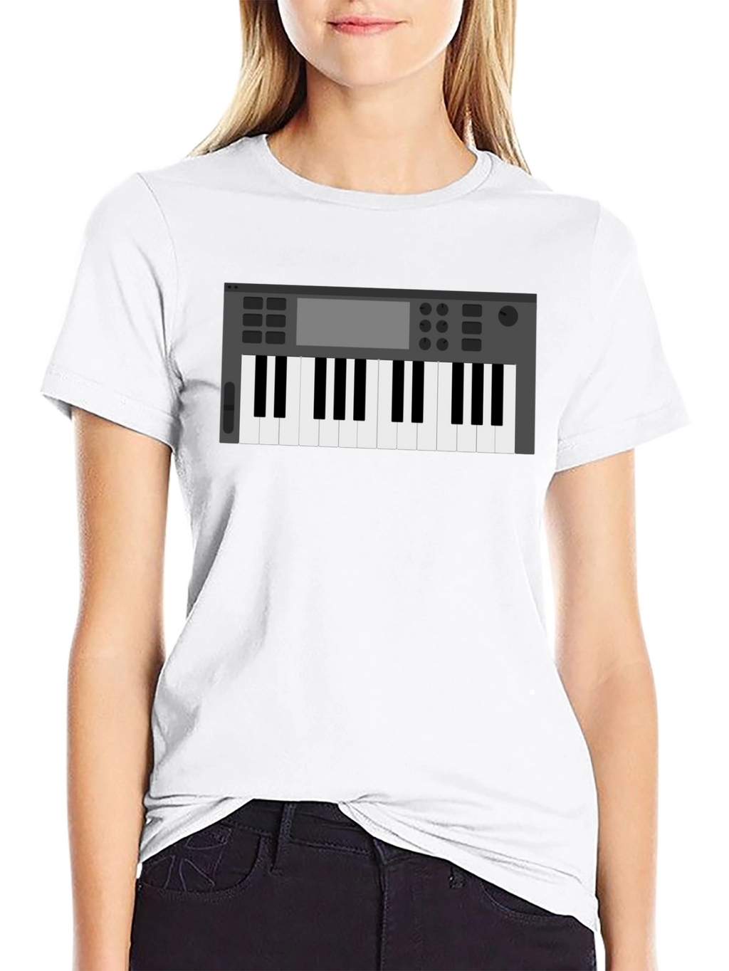 Synth Keyboard T-Shirt - Music Producer Tee