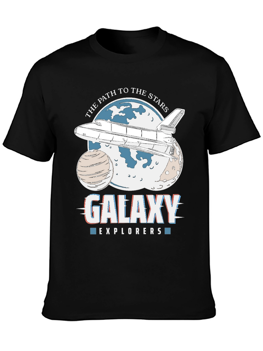 Galaxy Explorers Space Shuttle Graphic Tee