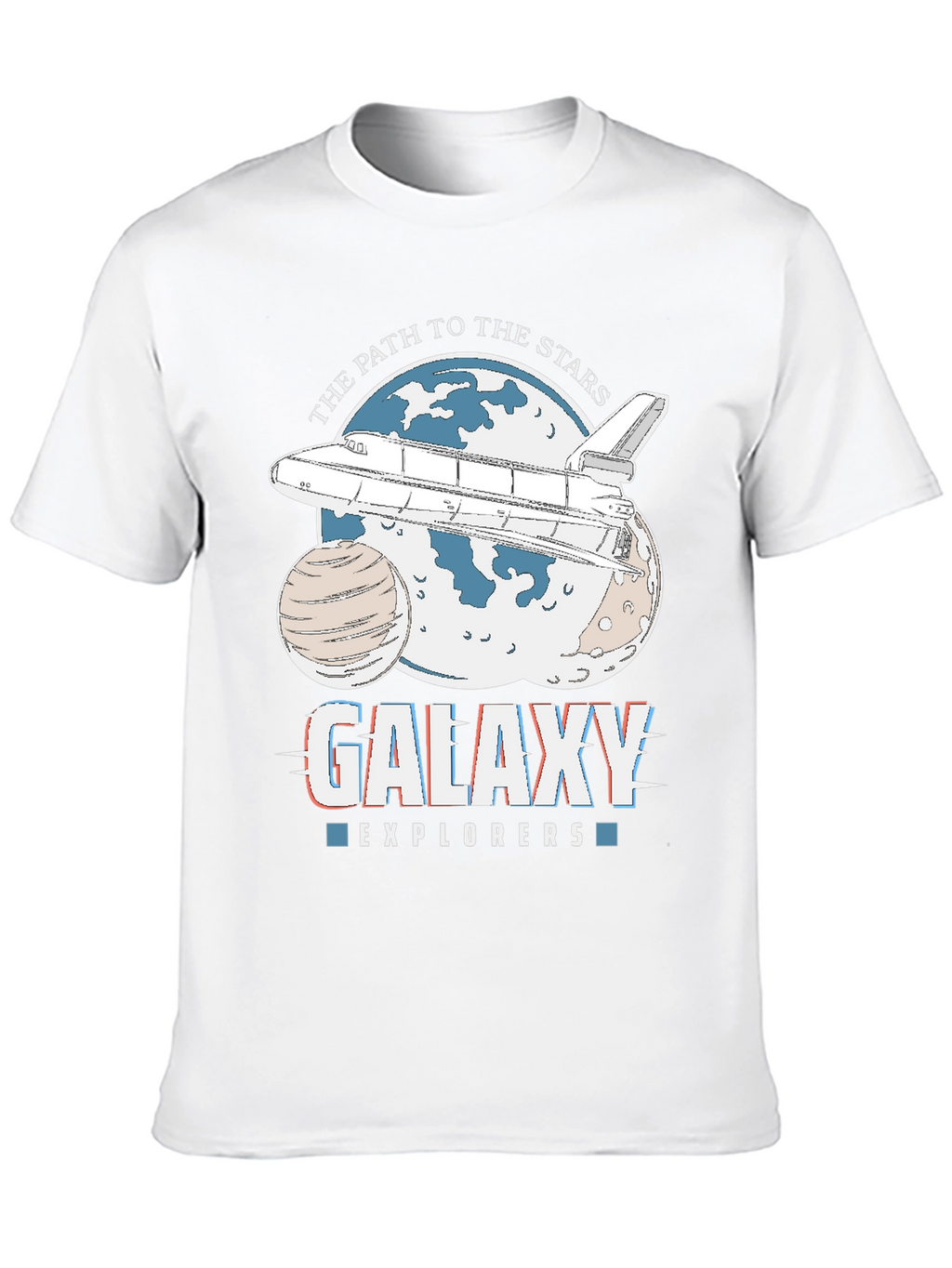 Galaxy Explorers Space Shuttle Graphic Tee