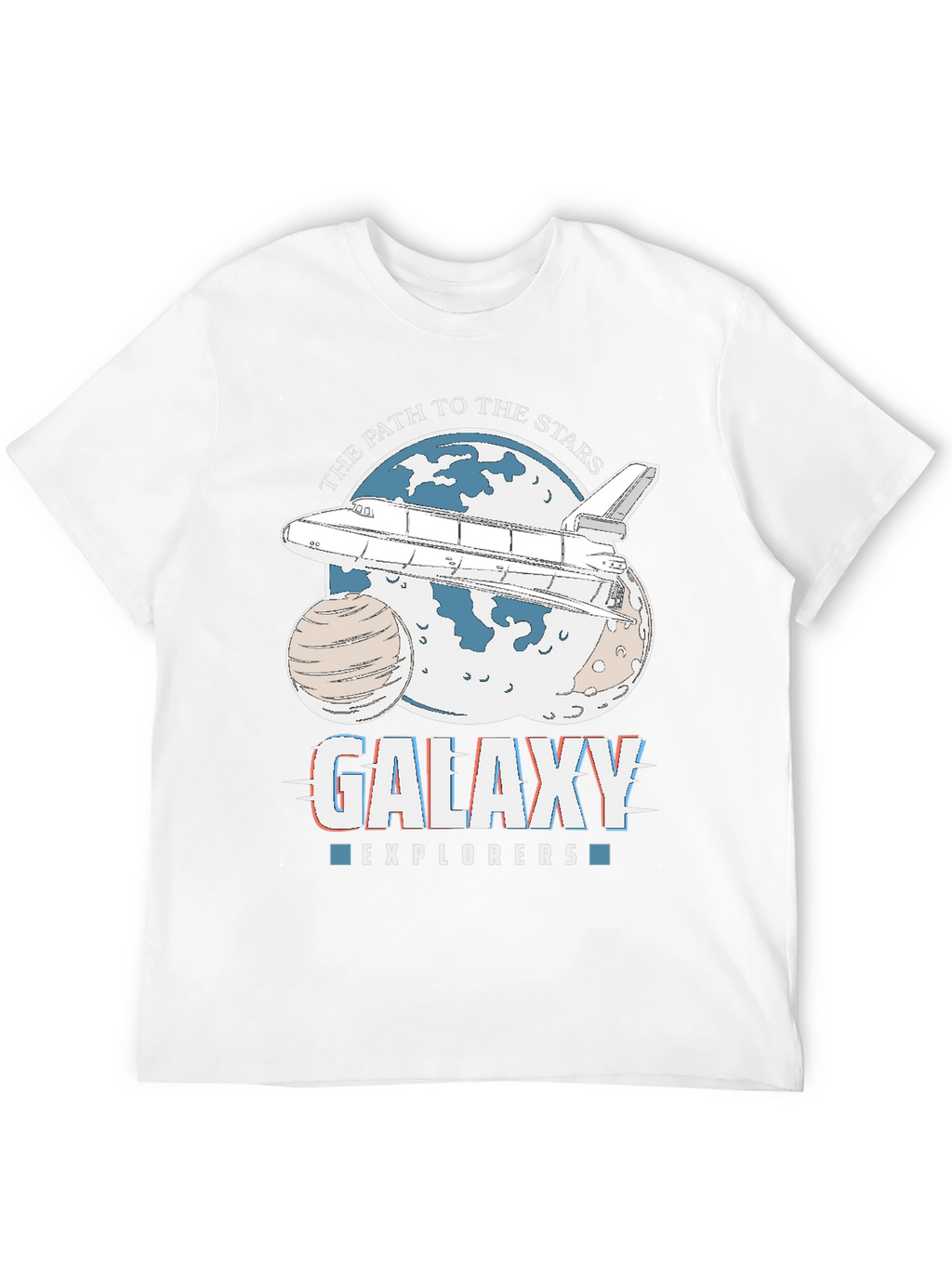 Galaxy Explorers Space Shuttle Graphic Tee