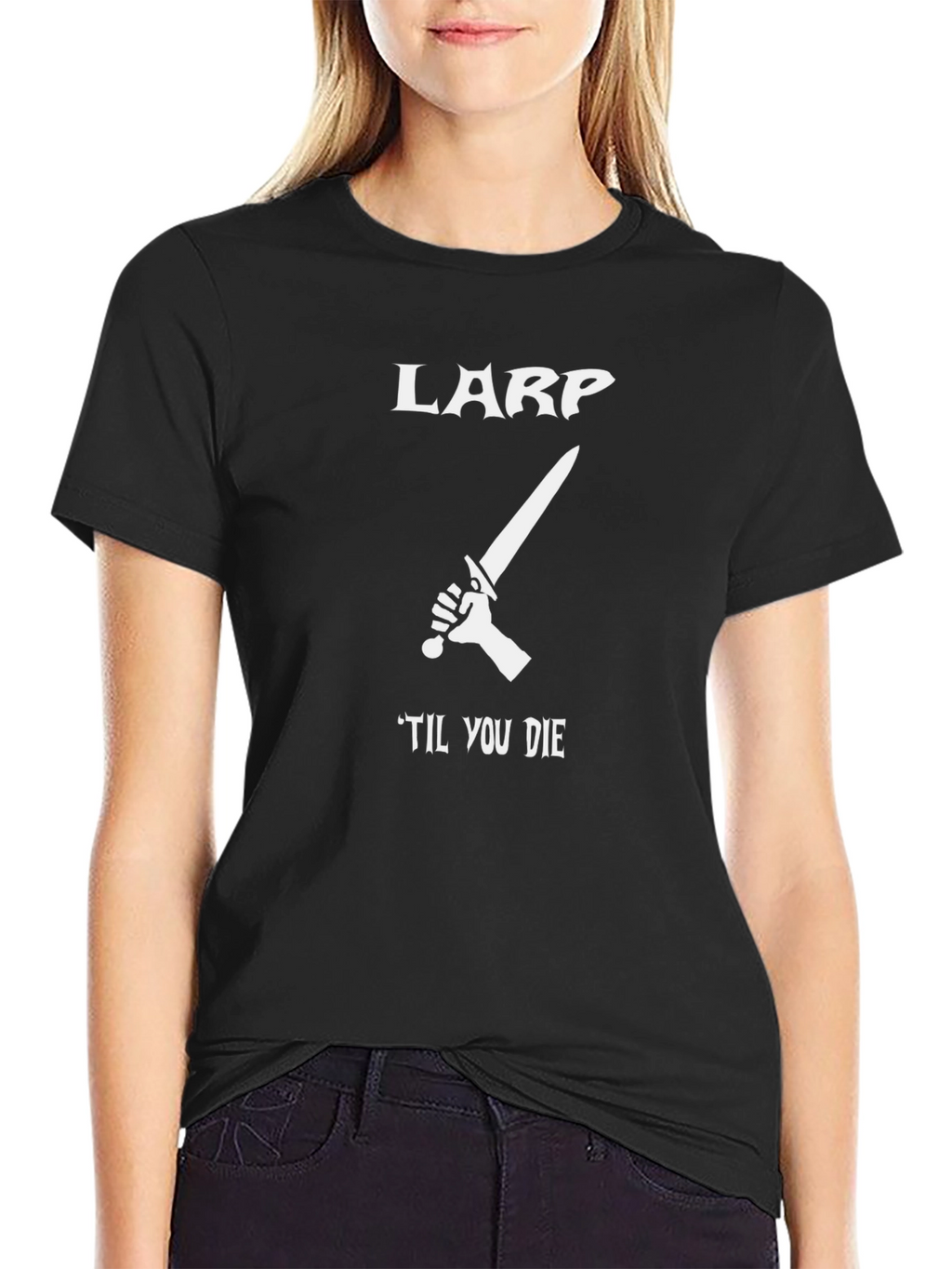 LARP Til You Die Graphic T-Shirt