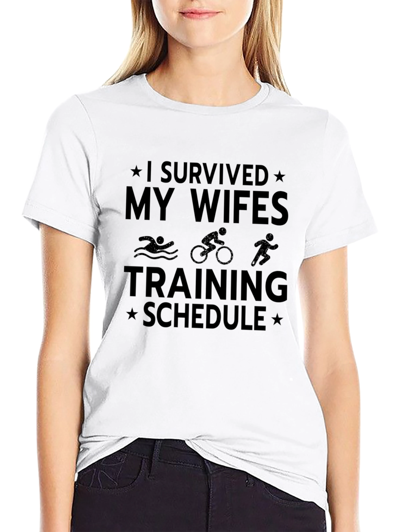 Humorous Triathlon Training T-Shirt