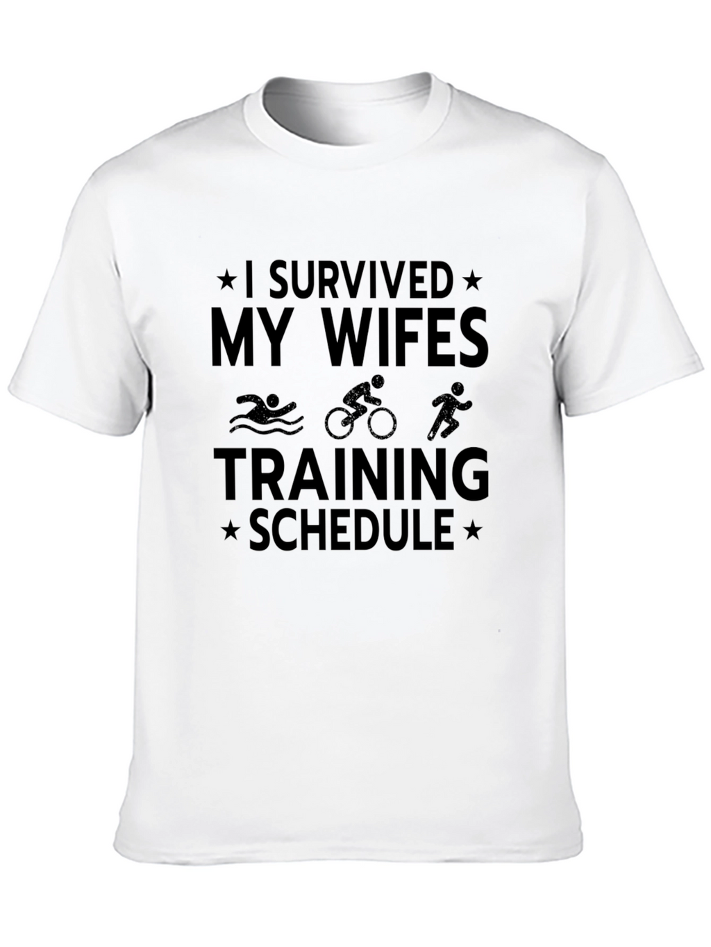 Humorous Triathlon Training T-Shirt