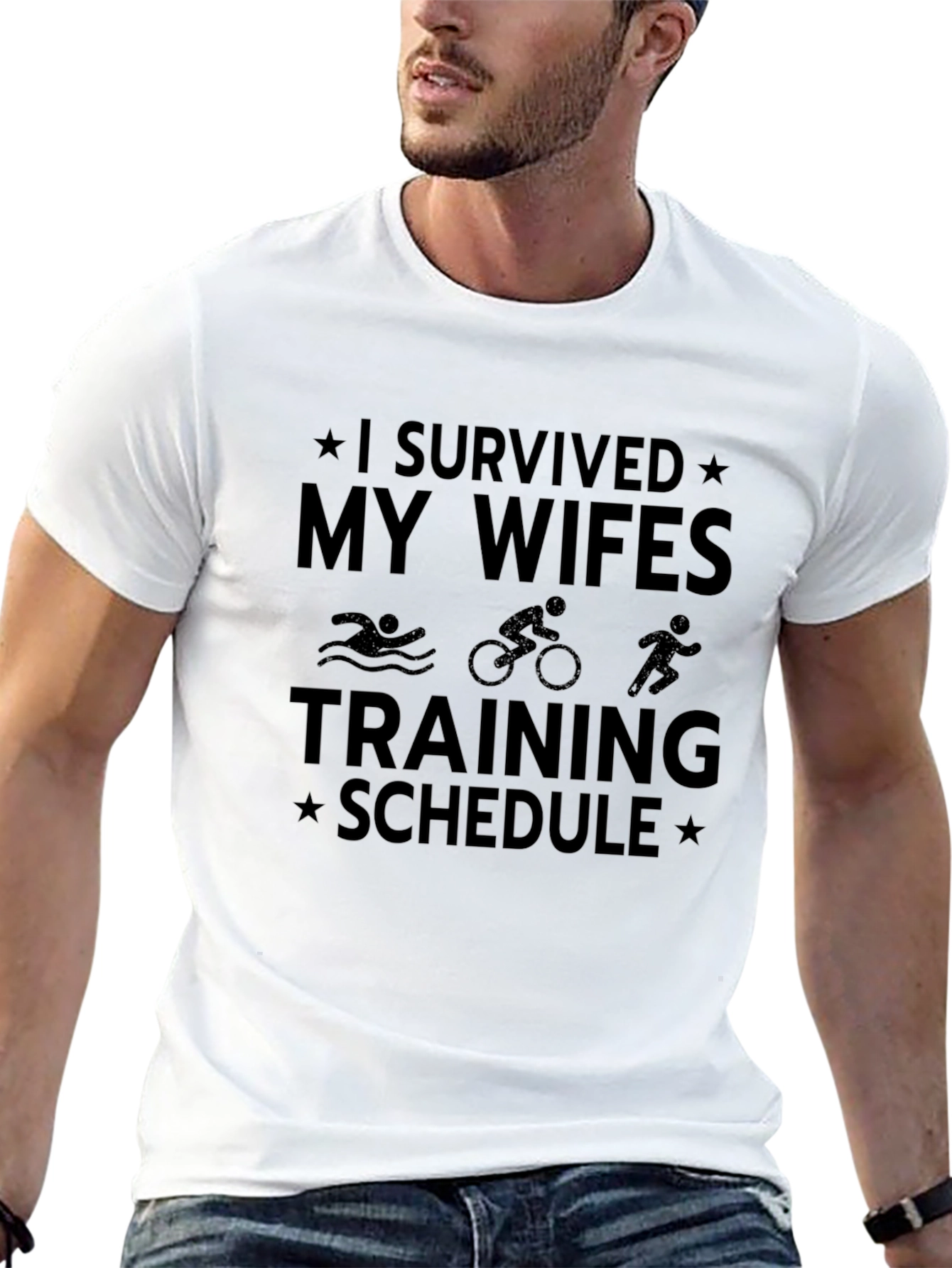 Humorous Triathlon Training T-Shirt
