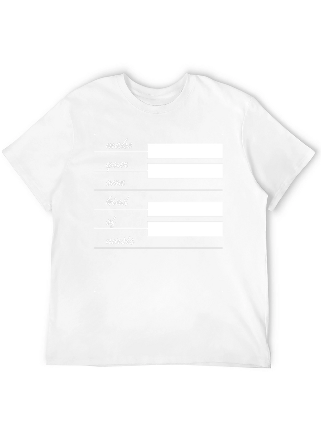 Make Your Own Kind of Music Graphic Tee