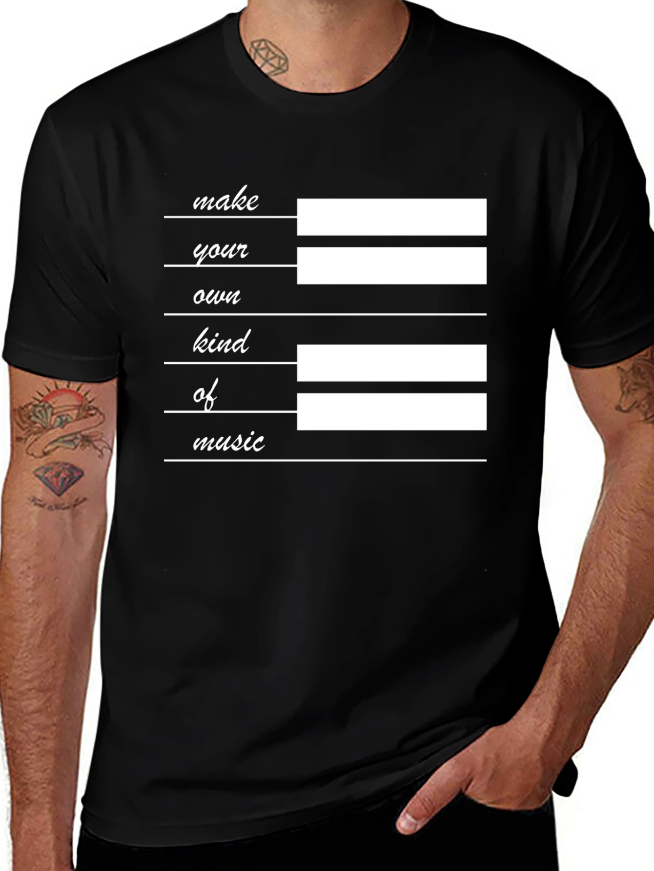 Make Your Own Kind of Music Graphic Tee