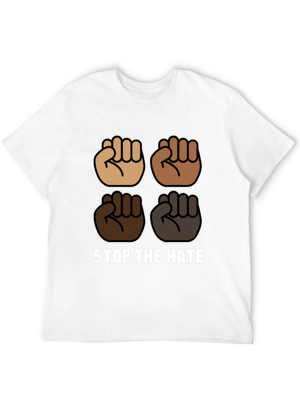 Stop The Hate Graphic T-Shirt