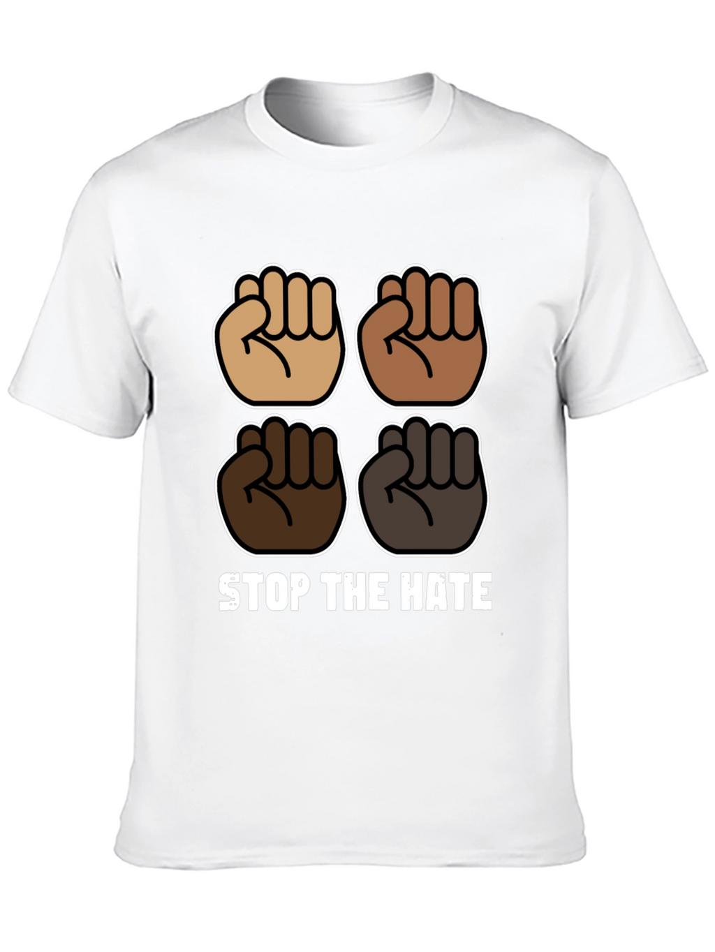 Stop The Hate Graphic T-Shirt