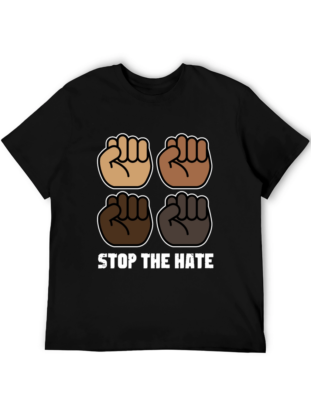 Stop The Hate Graphic T-Shirt