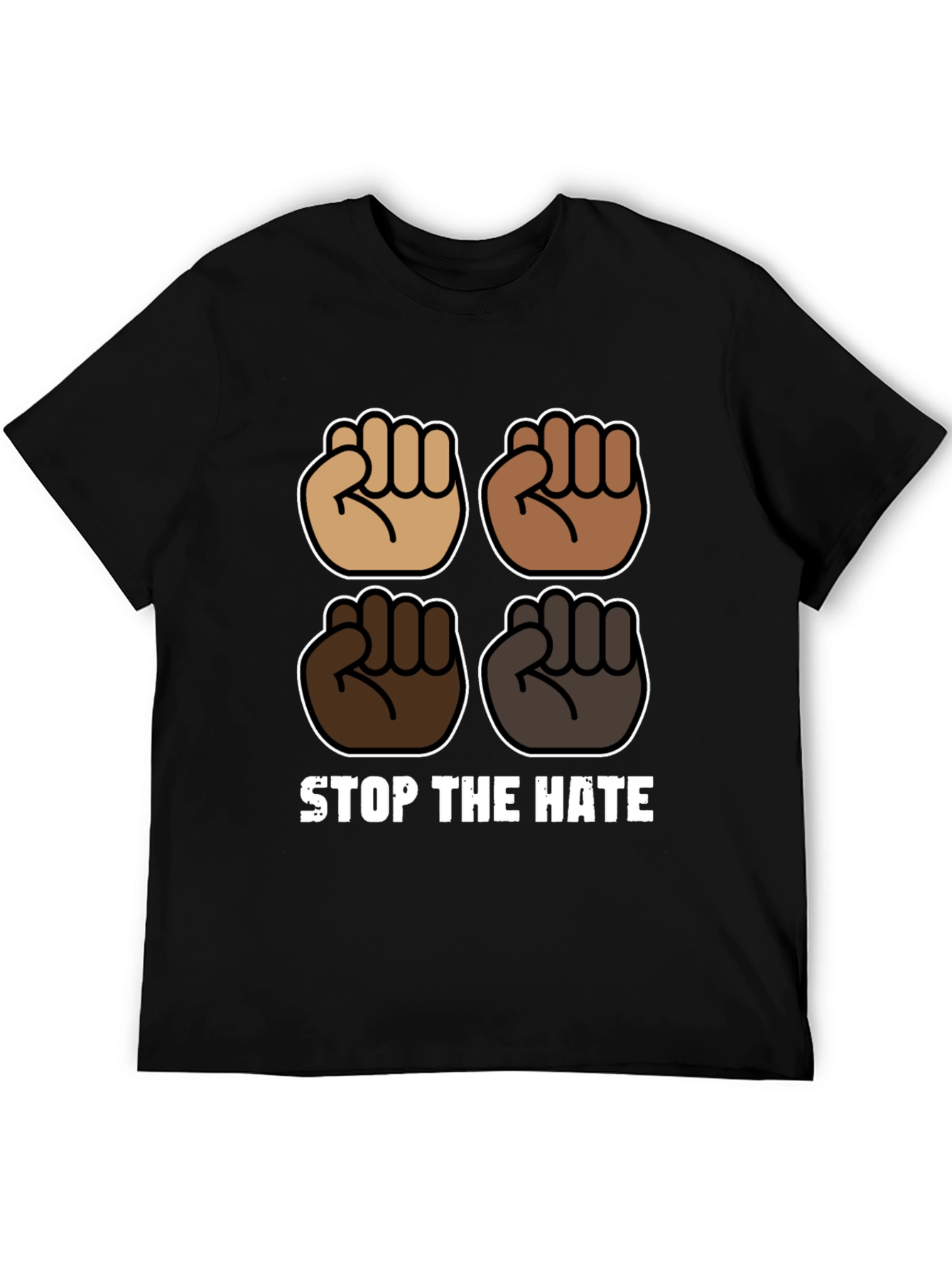 Stop The Hate Graphic T-Shirt