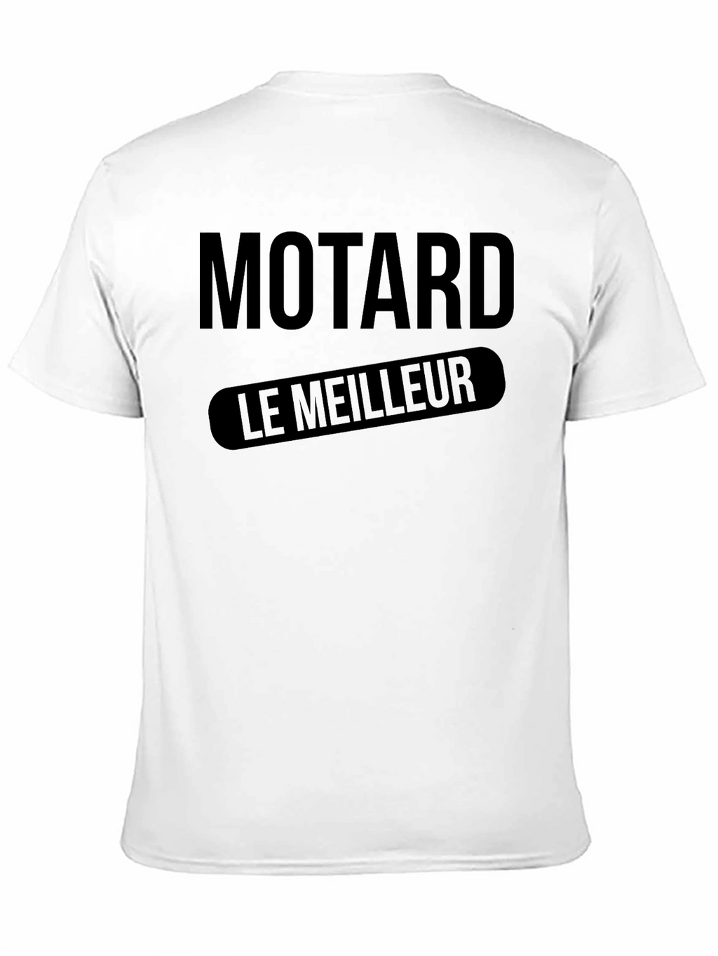 Motard Le Meilleur Black Graphic Tee