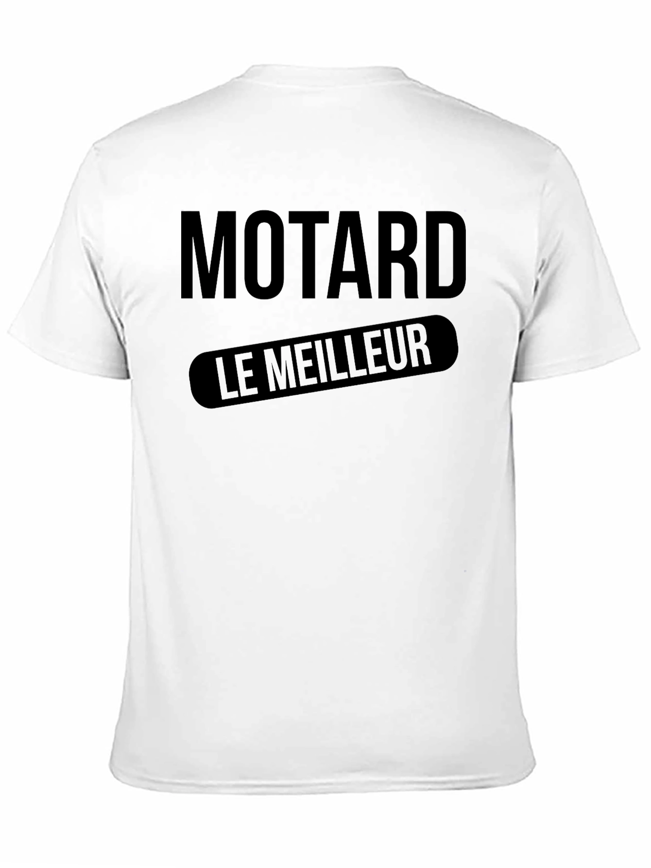 Motard Le Meilleur Black Graphic Tee
