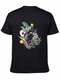 Floral Heart Graphic T-Shirt
