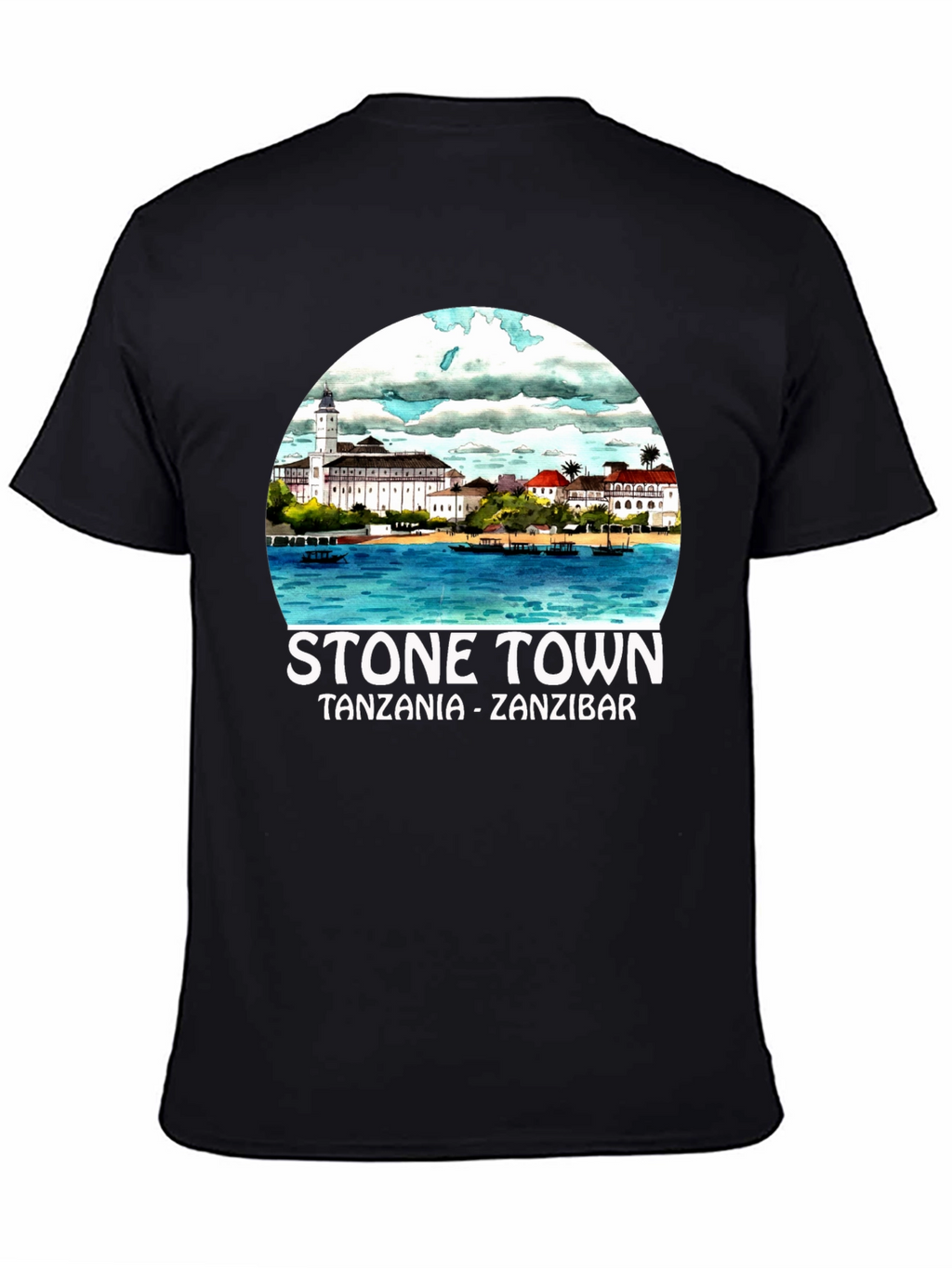 Stone Town Tanzania Zanzibar Graphic Tee