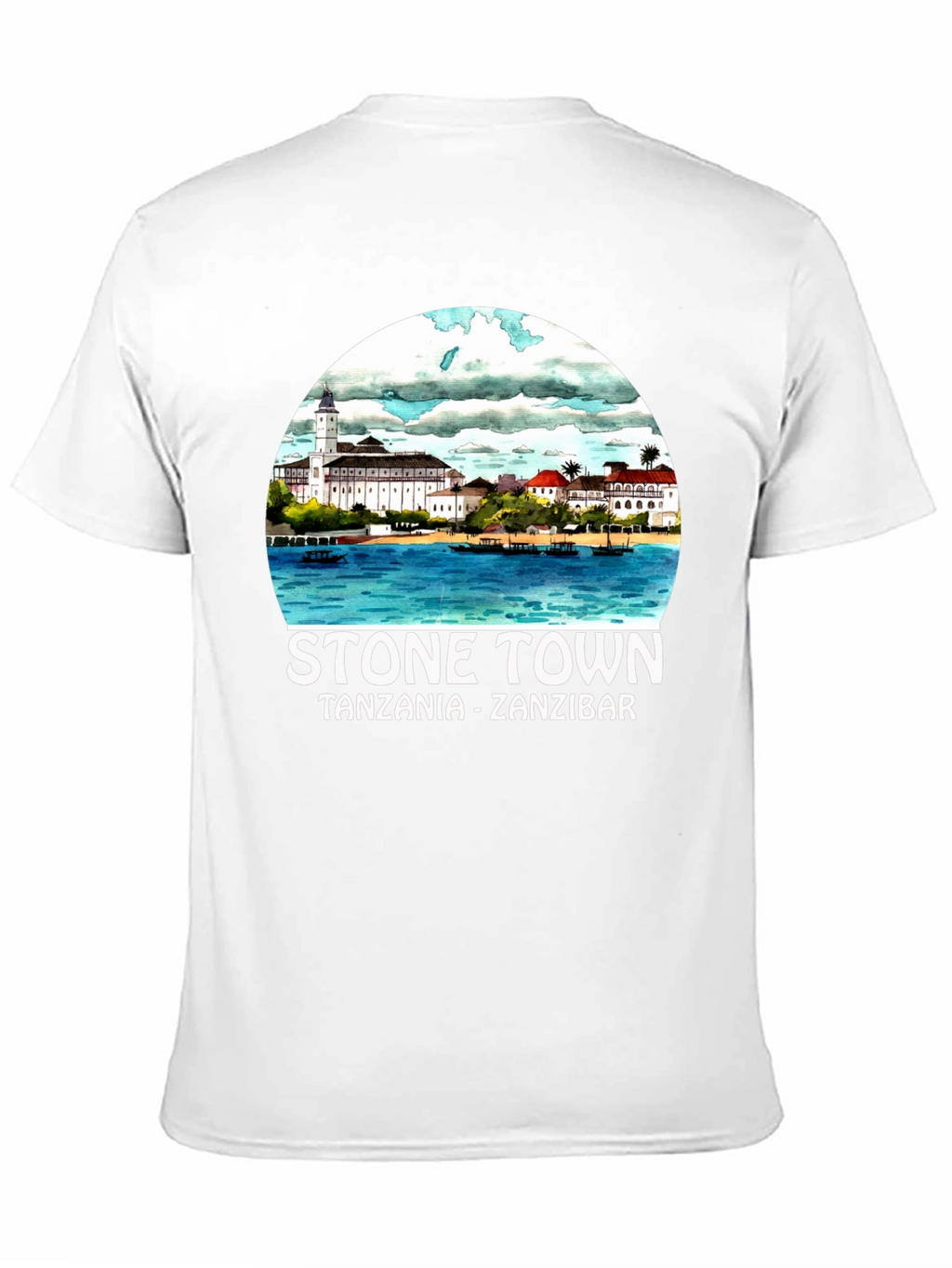 Stone Town Tanzania Zanzibar Graphic Tee