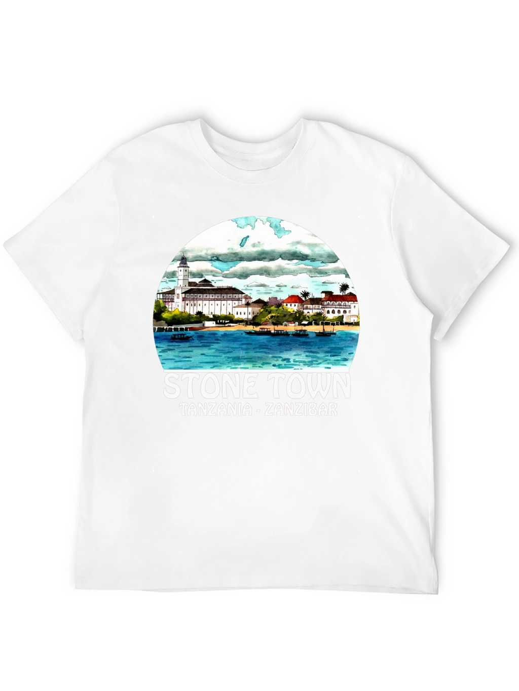 Stone Town Tanzania Zanzibar Graphic Tee