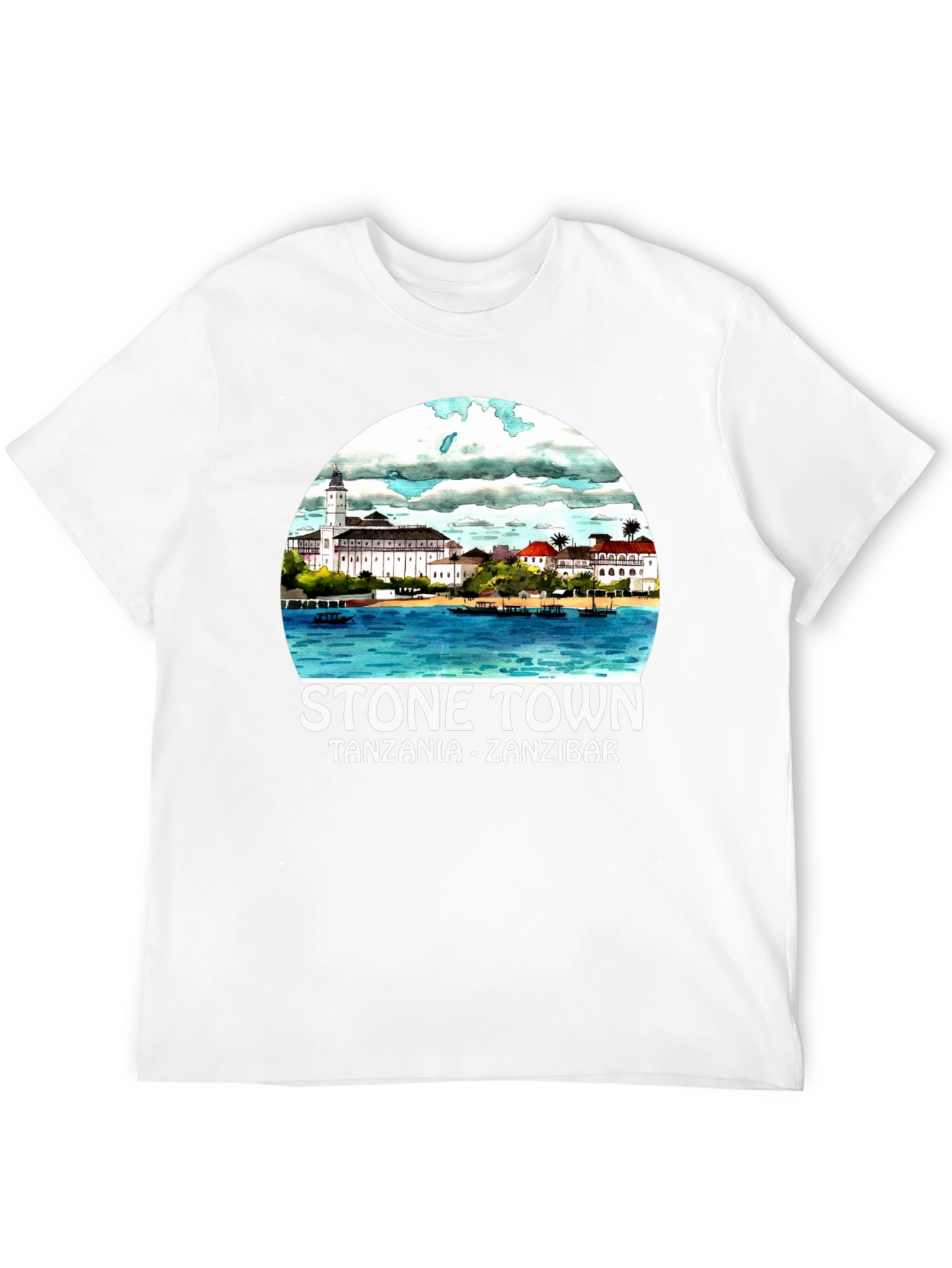 Stone Town Tanzania Zanzibar Graphic Tee