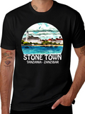 Stone Town Tanzania Zanzibar Graphic Tee