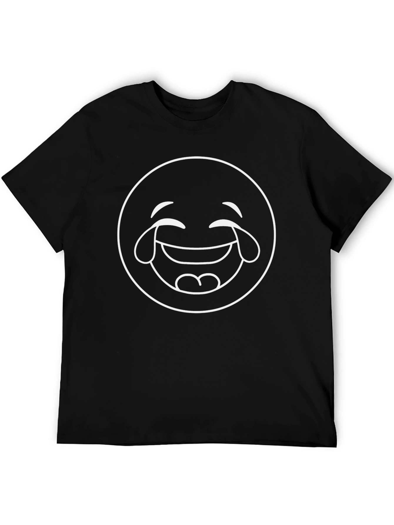 Laughing Emoji T-Shirt - Black Humor Tee