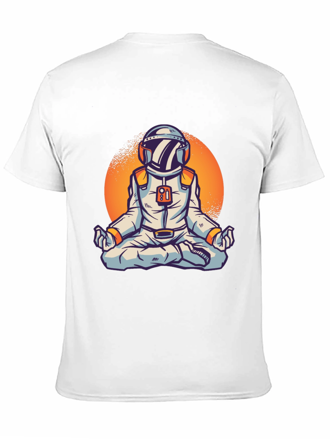 Zen Astronaut Graphic Tee - Black