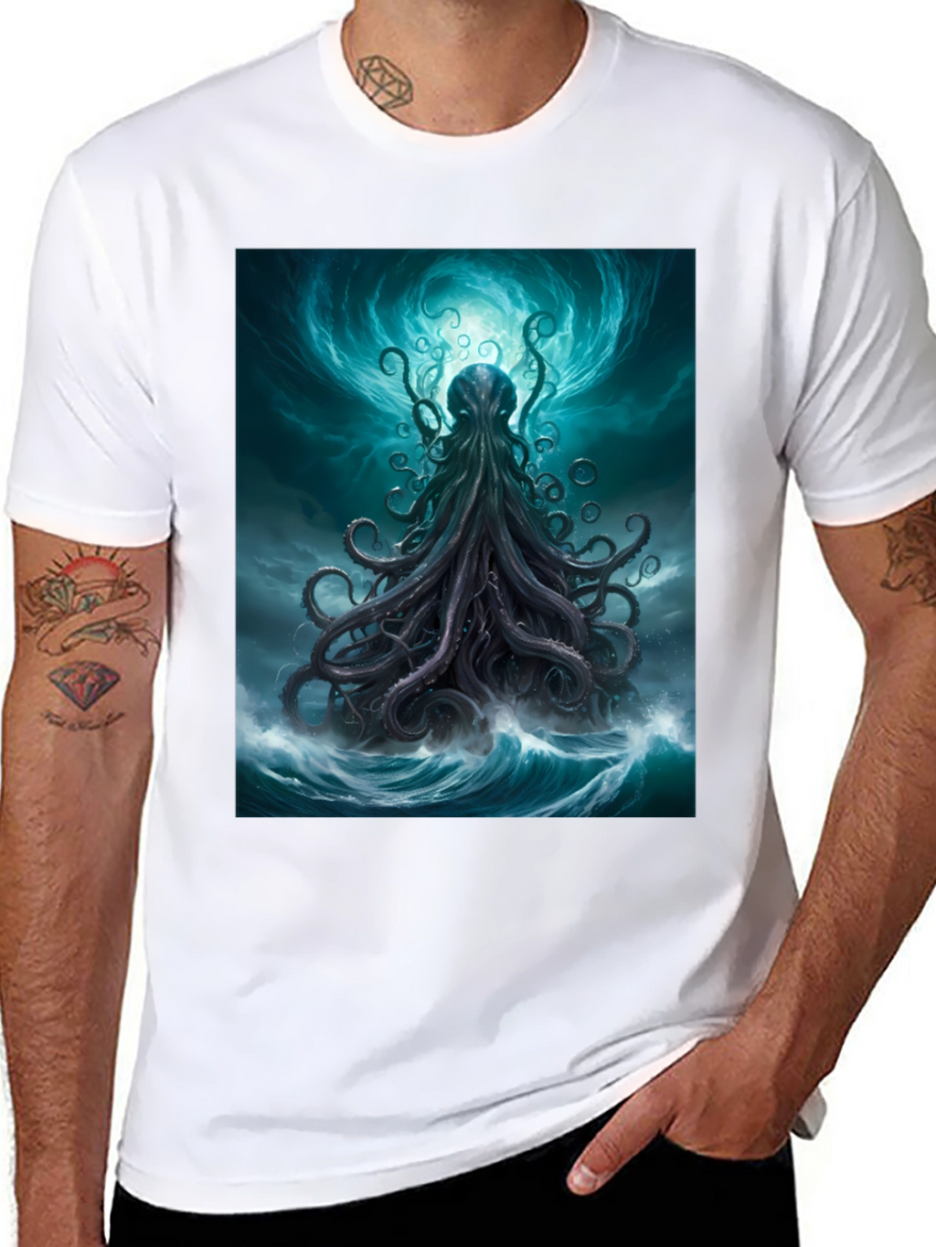 Cthulhu T-Shirt - Kraken Graphic Tee