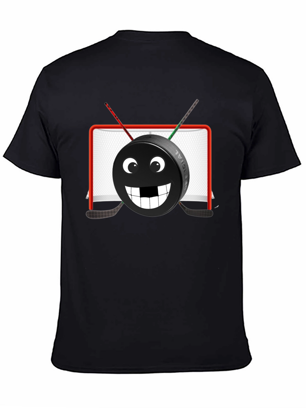 Funny Hockey Puck Graphic Tee