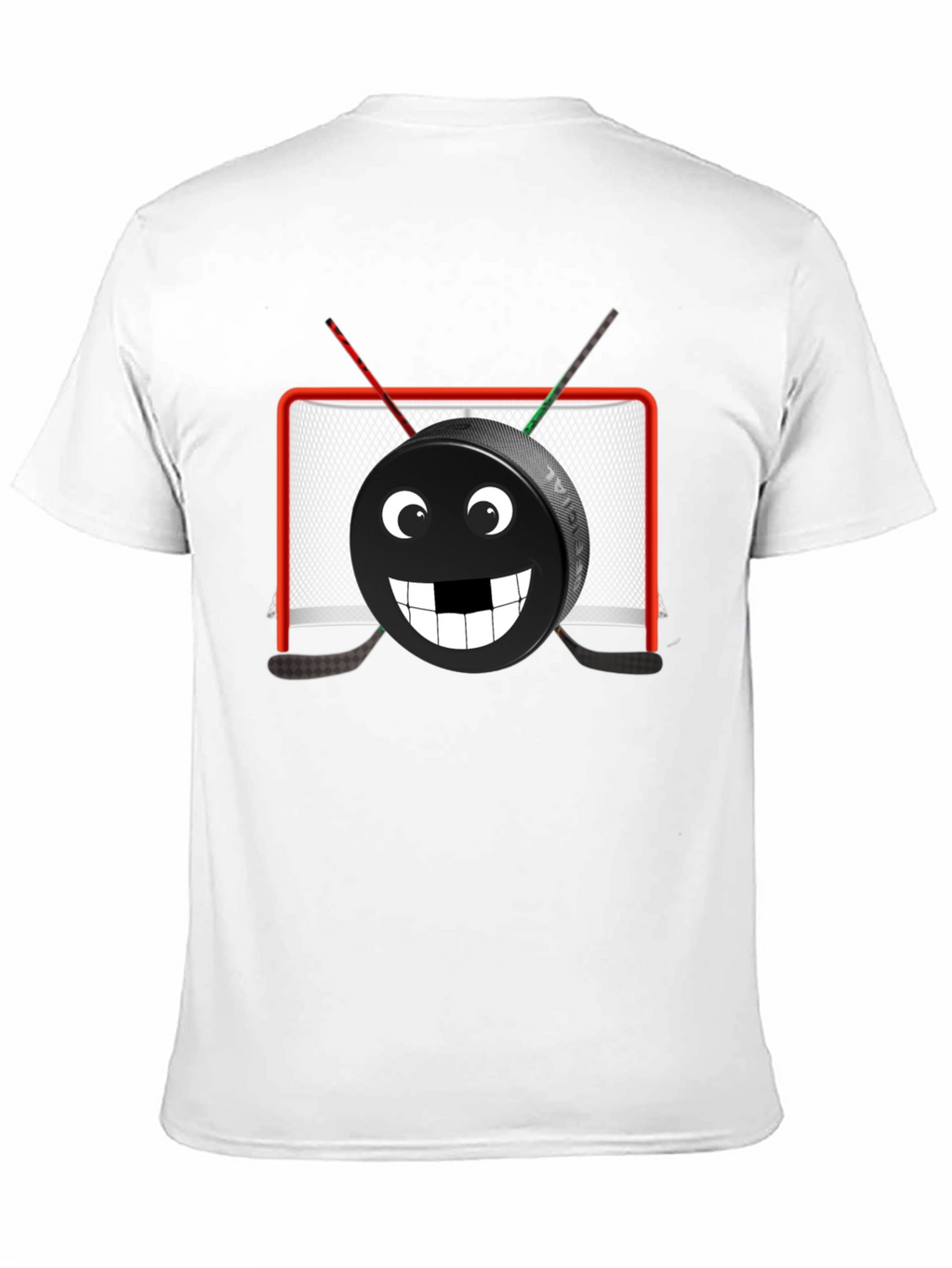 Funny Hockey Puck Graphic Tee