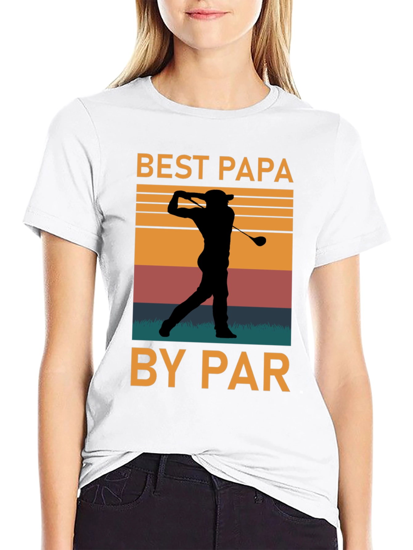 Best Papa By Par Golf T-Shirt