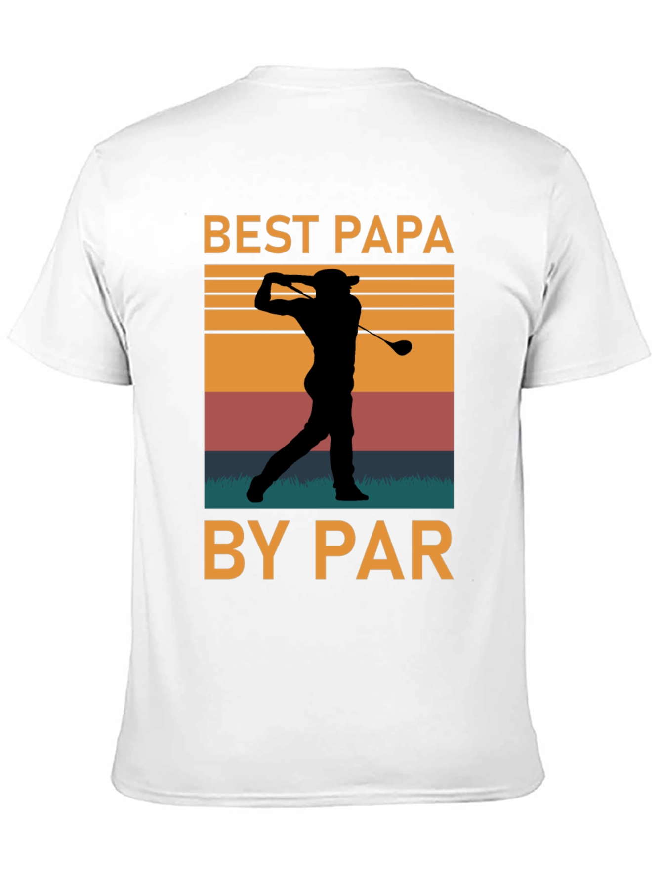 Best Papa By Par Golf T-Shirt