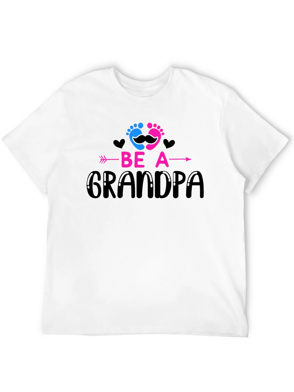 Be A Grandpa T-Shirt Baby Reveal Announcement