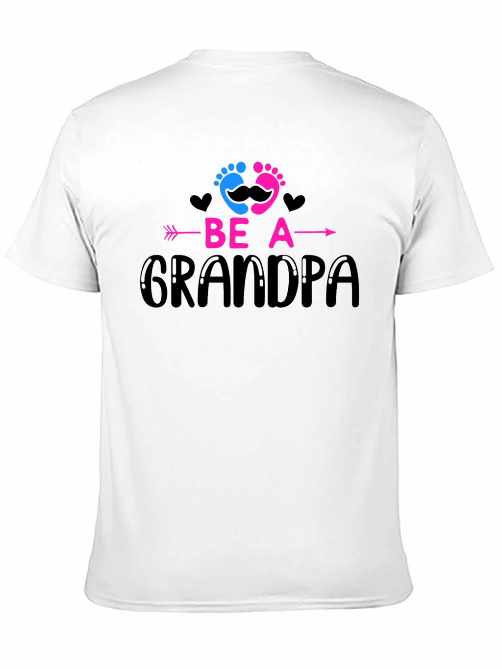 Be A Grandpa T-Shirt Baby Reveal Announcement