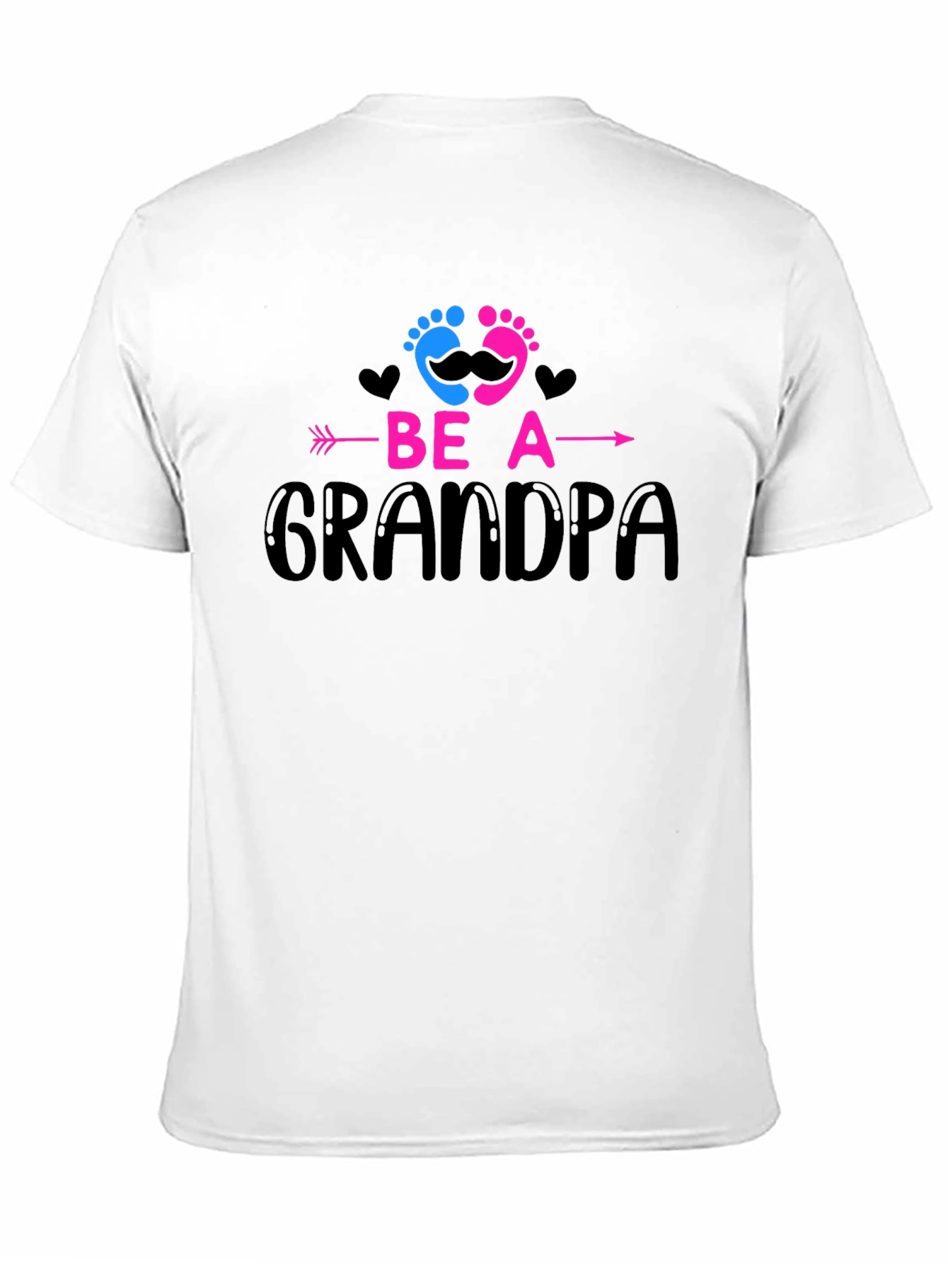 Be A Grandpa T-Shirt Baby Reveal Announcement