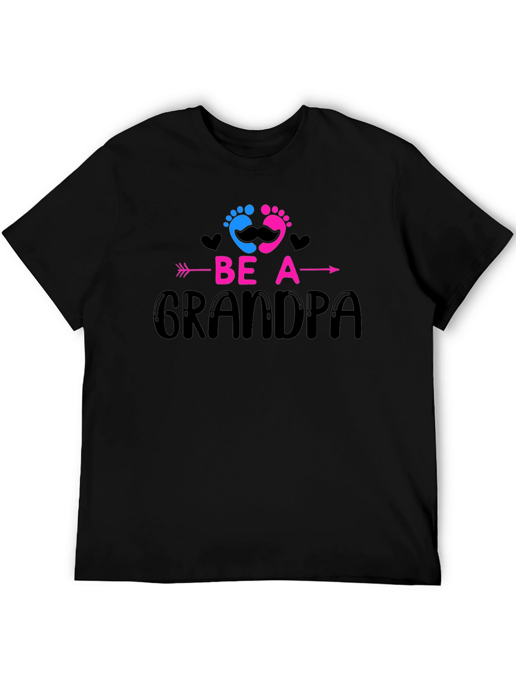 Be A Grandpa T-Shirt Baby Reveal Announcement