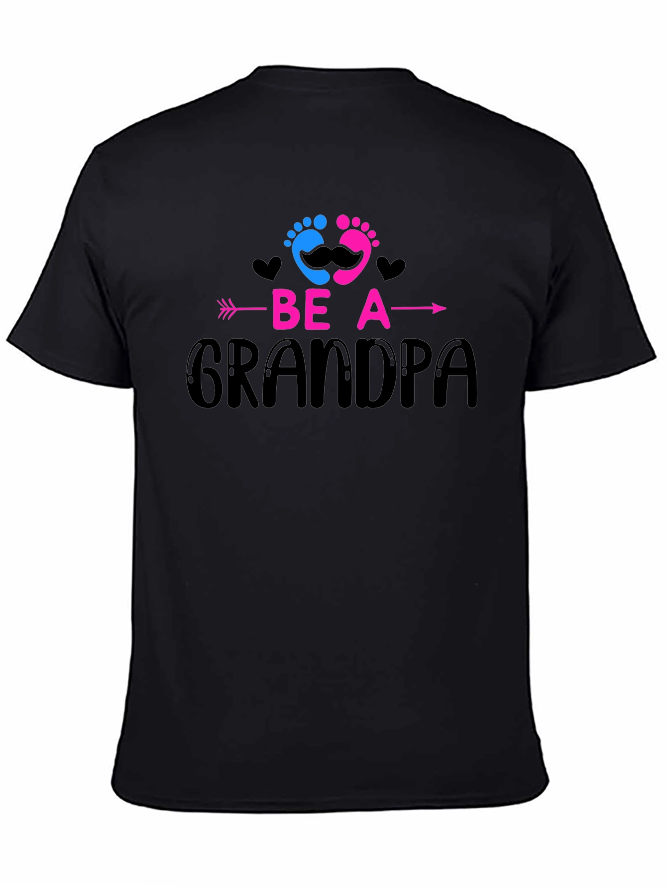 Be A Grandpa T-Shirt Baby Reveal Announcement